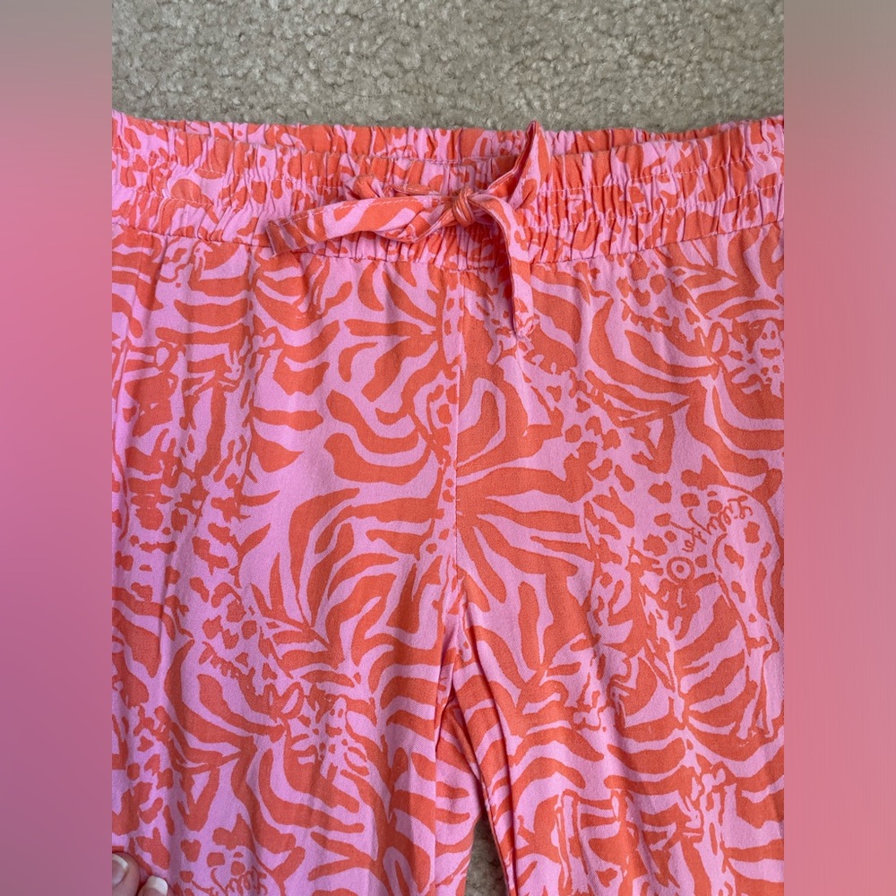 Lilly Pulitzer Pink and Orange Pants - Picture 4 of 7